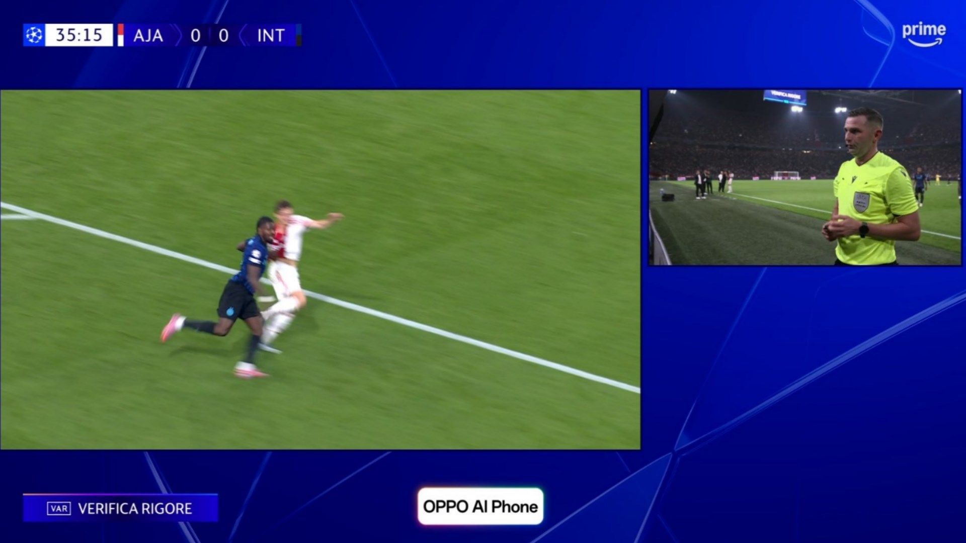 Thuram VAR Ajax Inter