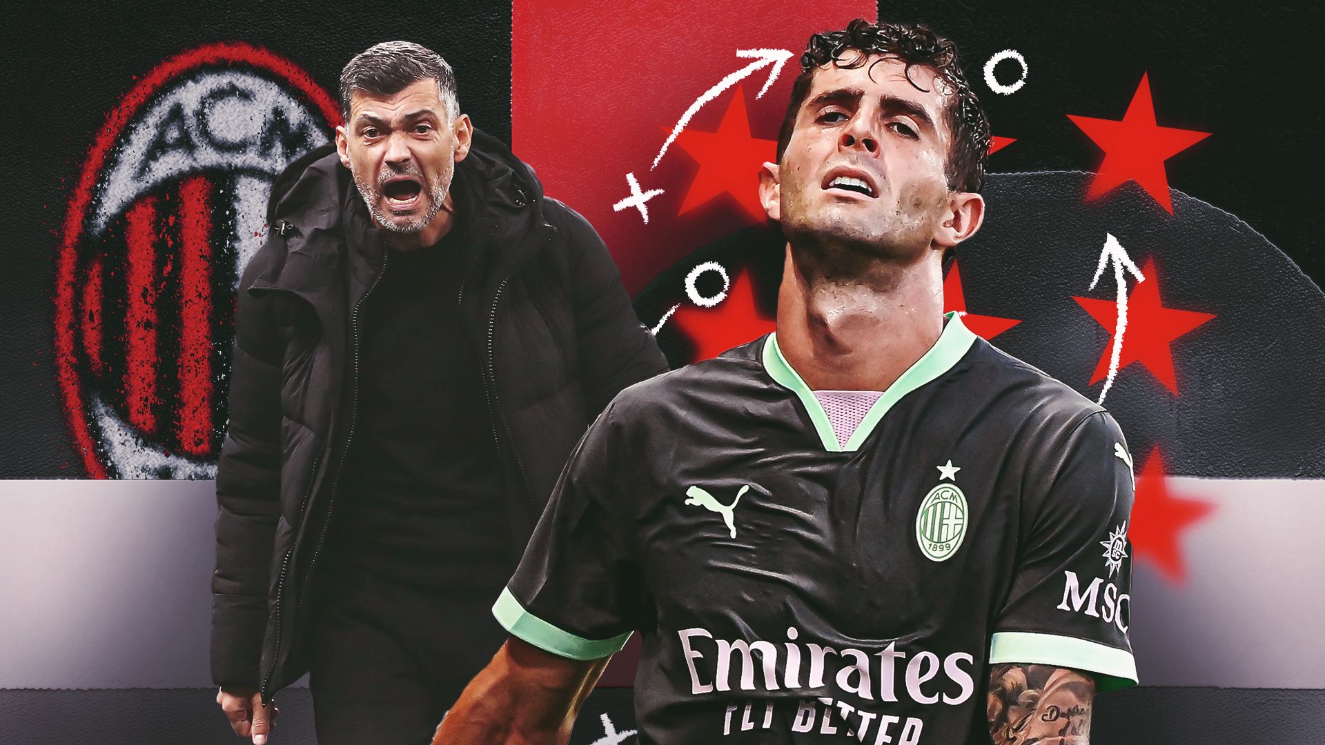 Christian Pulisic, Sergio Conceicao