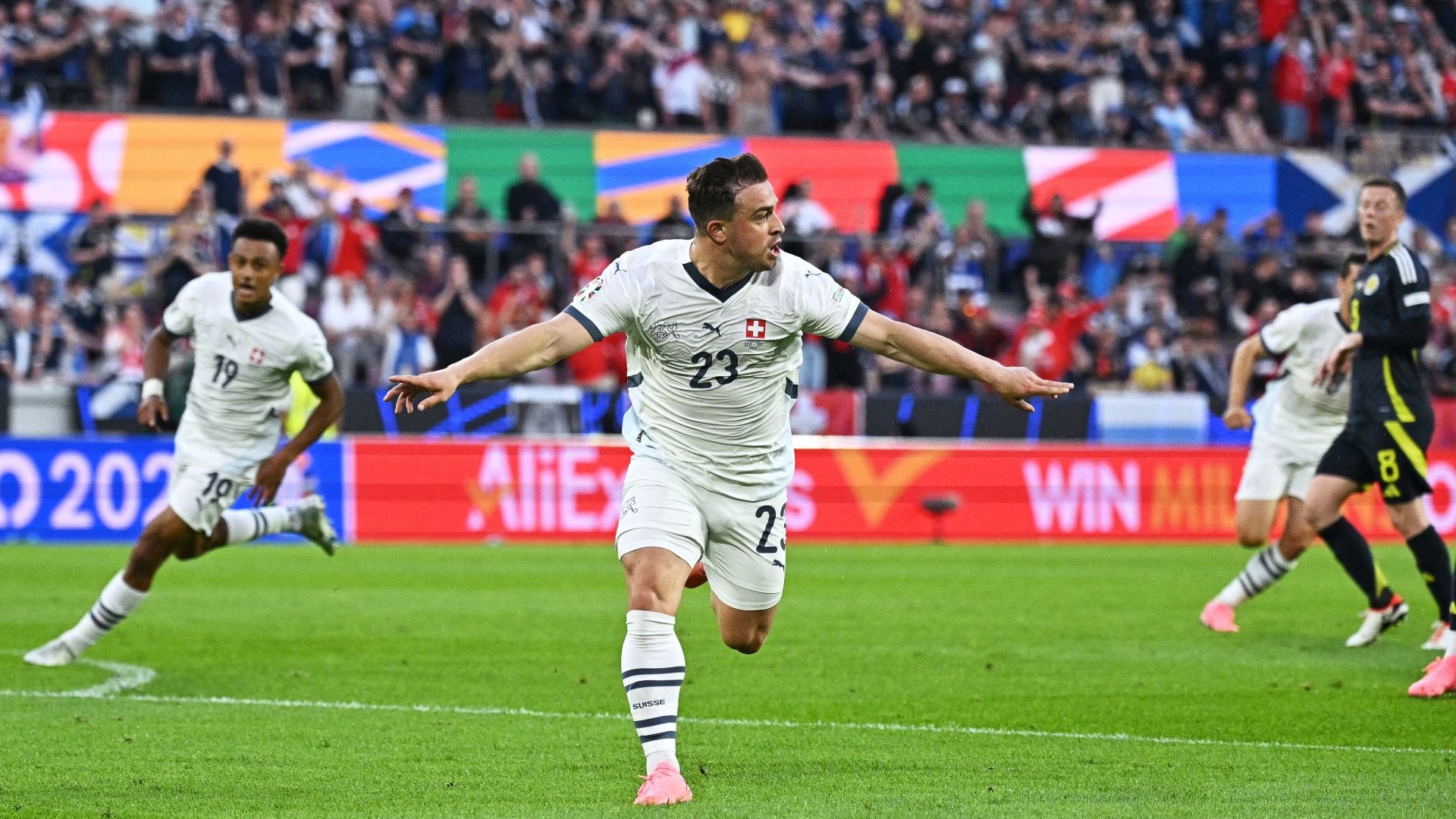 Xherdan Shaqiri Scotland Switzerland Euro 2024