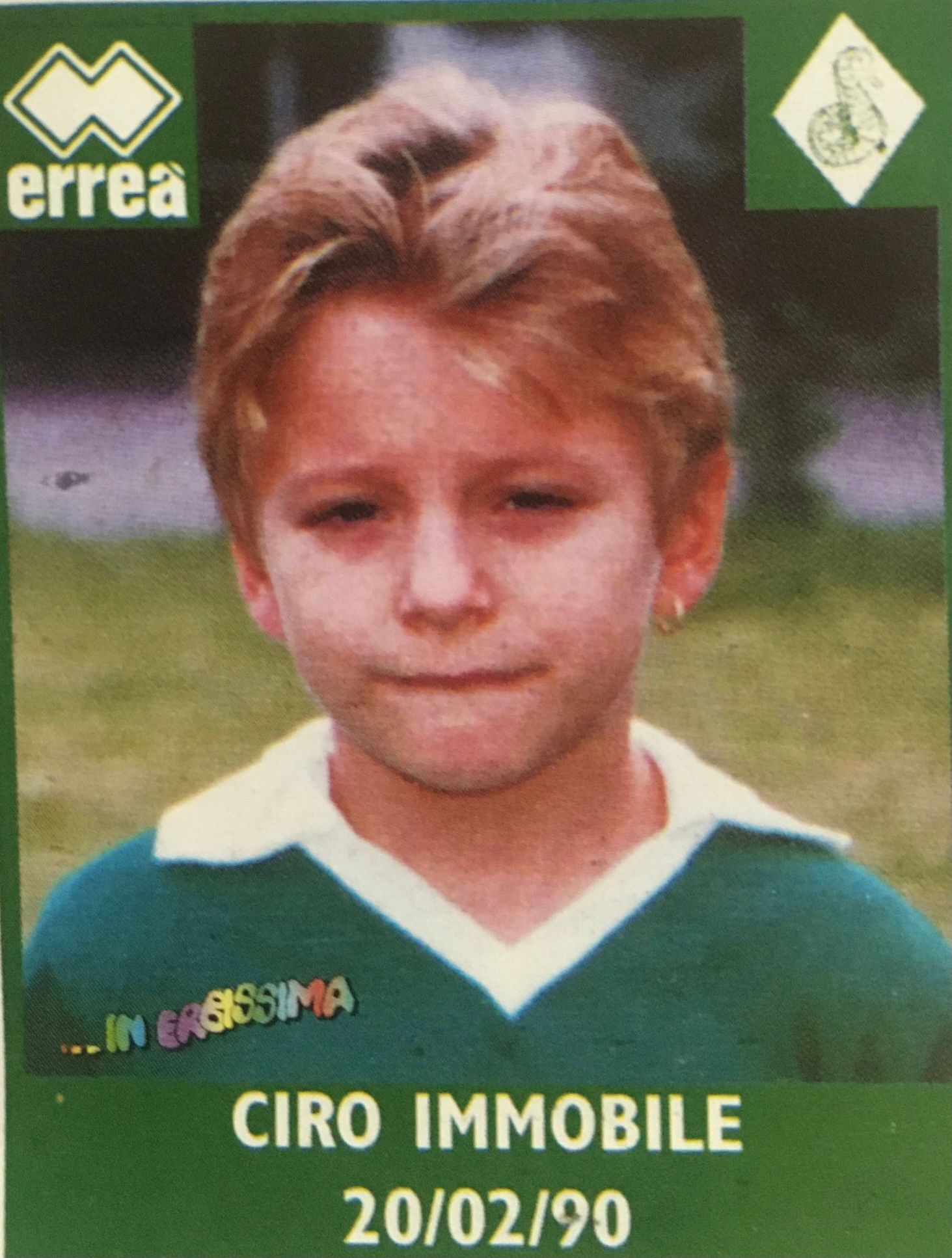 2 Figurina Ciro Immobile bambino