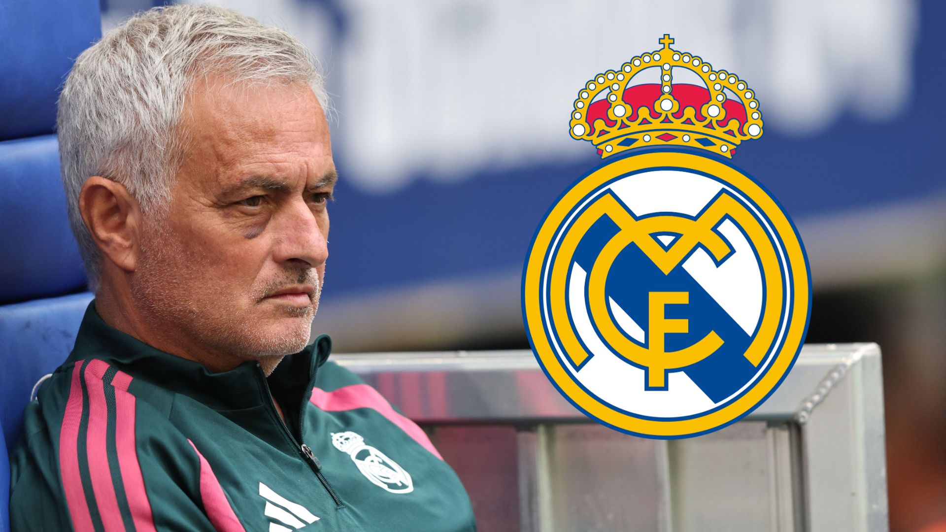 Jose Mourinho Real Madrid crest 2026