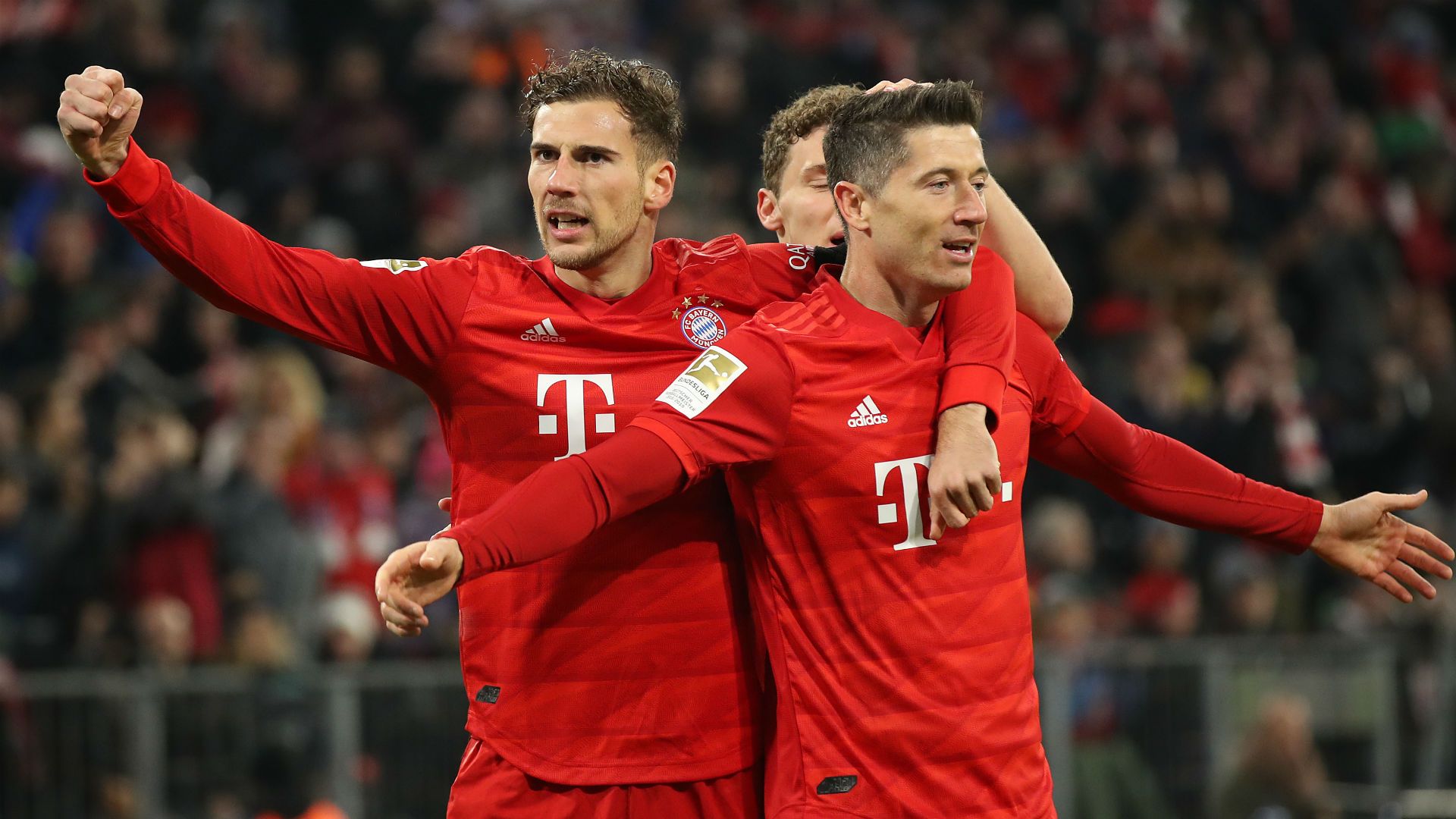 Leon Goretzka Robert Lewandowski FC Bayern München Schalke 04 2020