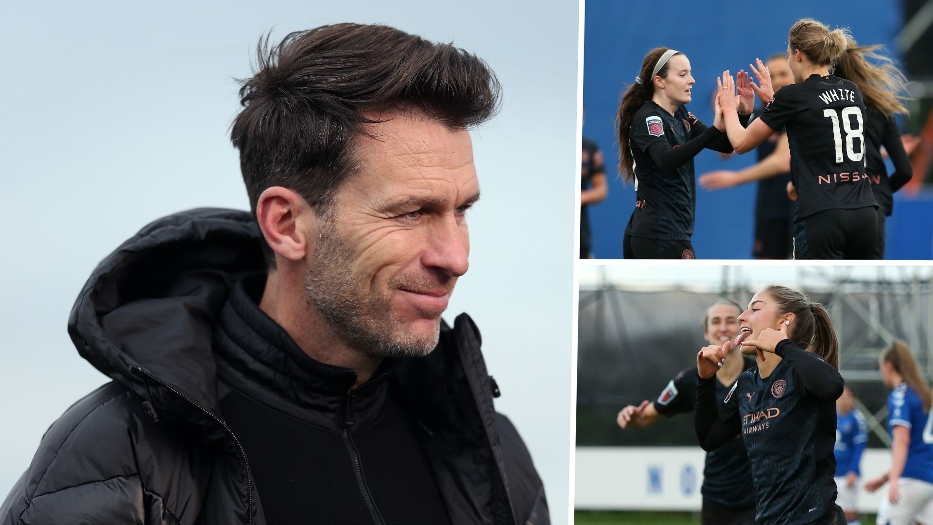 Manchester City Women composite split 2020