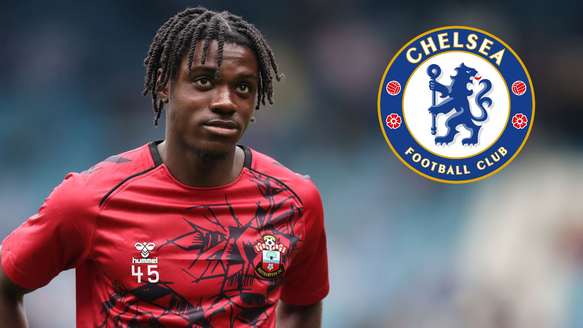 Romeo Lavia Chelsea badge 2023