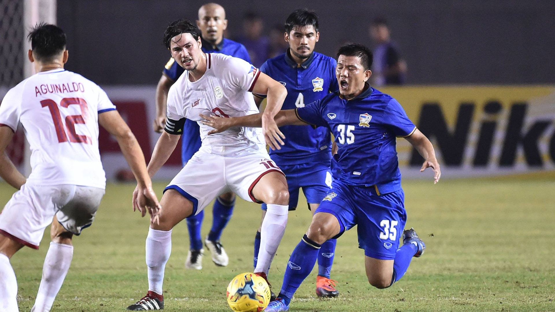 AFF 2016: Thailand vs. Filipina