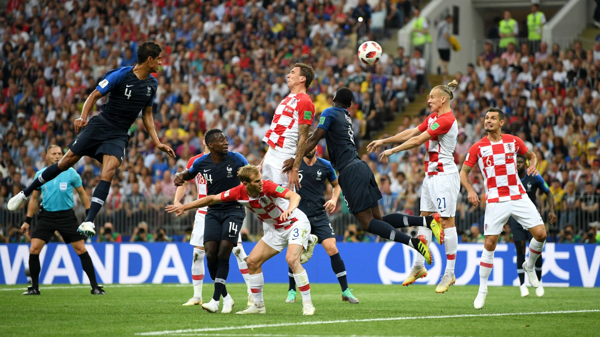 Mario Mandzukic France Croatia World Cup Final 15072018