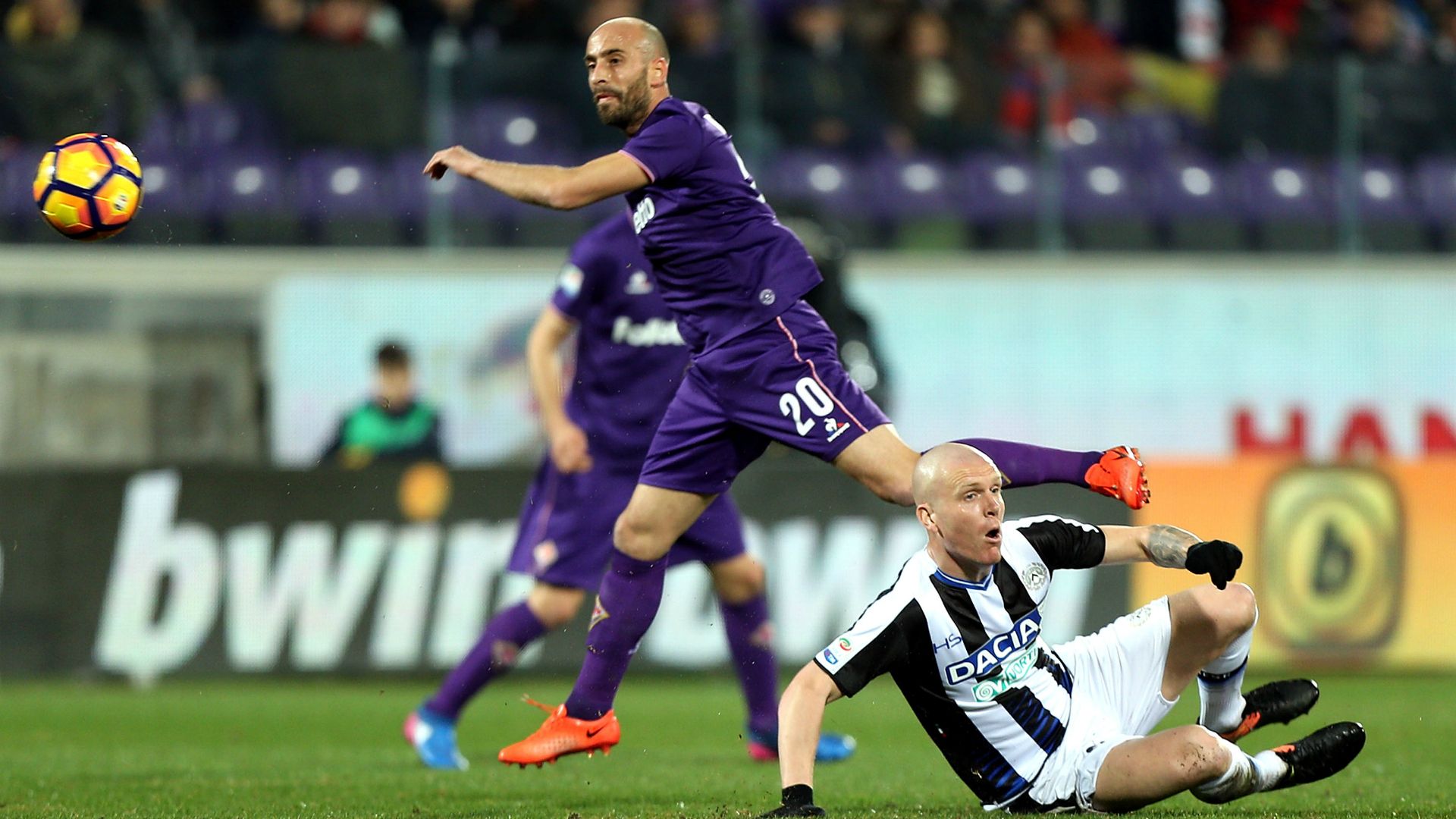 Borja Valero Fiorentina Udinese Serie A