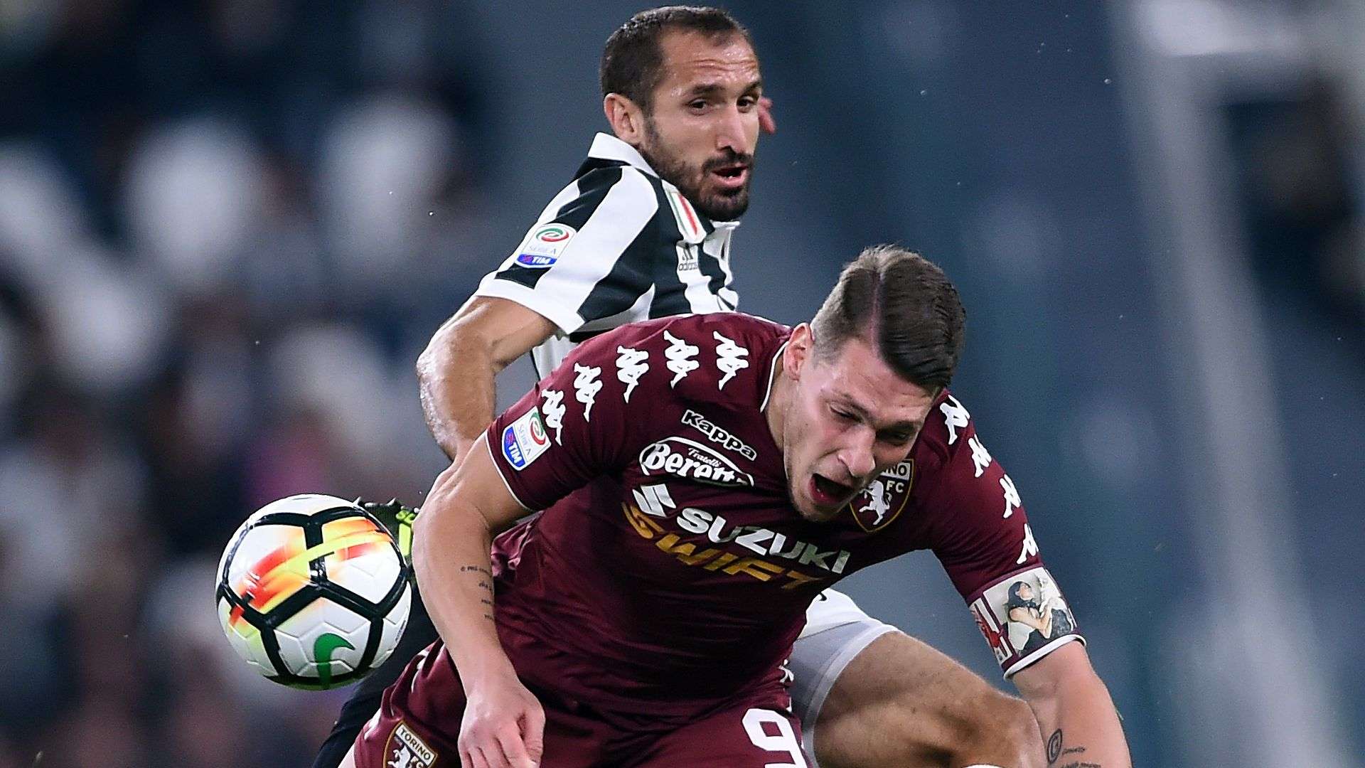 Chiellini Belotti Torino Juventus