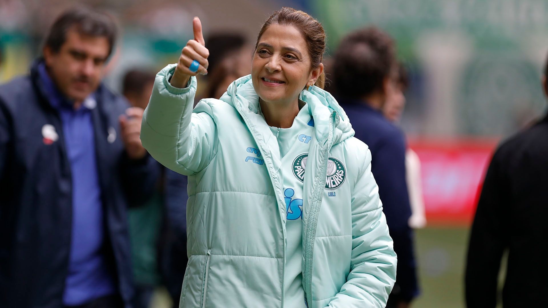 Leila Pereira, presidente do Palmeiras, 2022