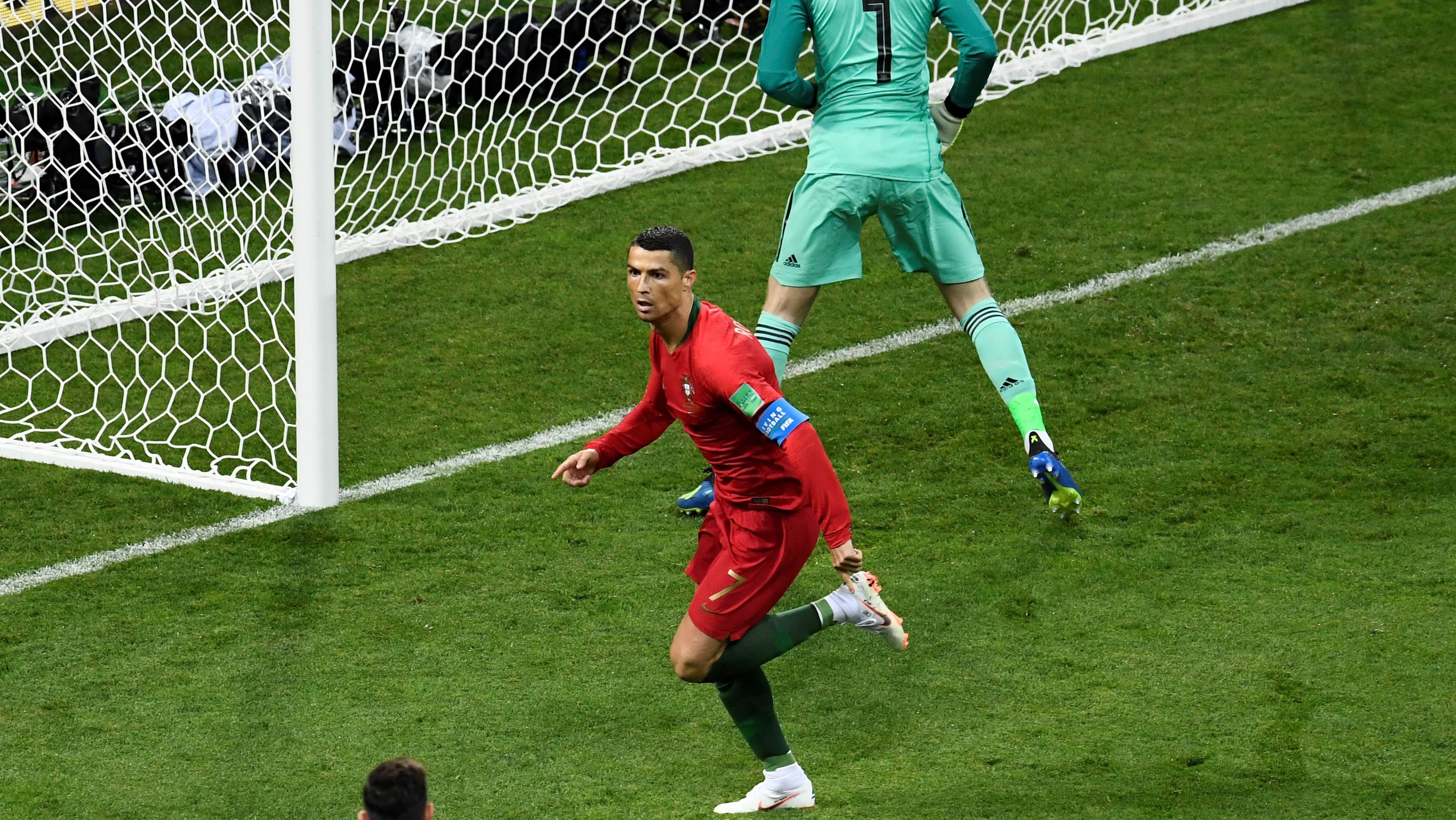 Cristiano Ronaldo Portugal Spain World Cup 2018