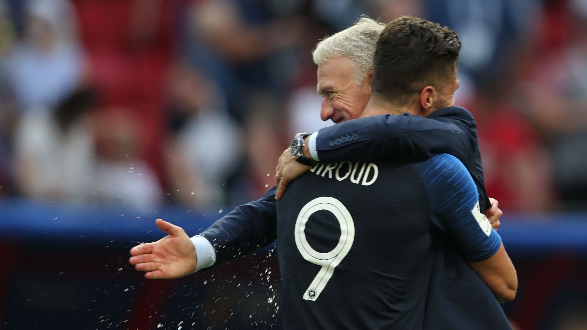 Didier Deschamps Olivier Giroud 30062018