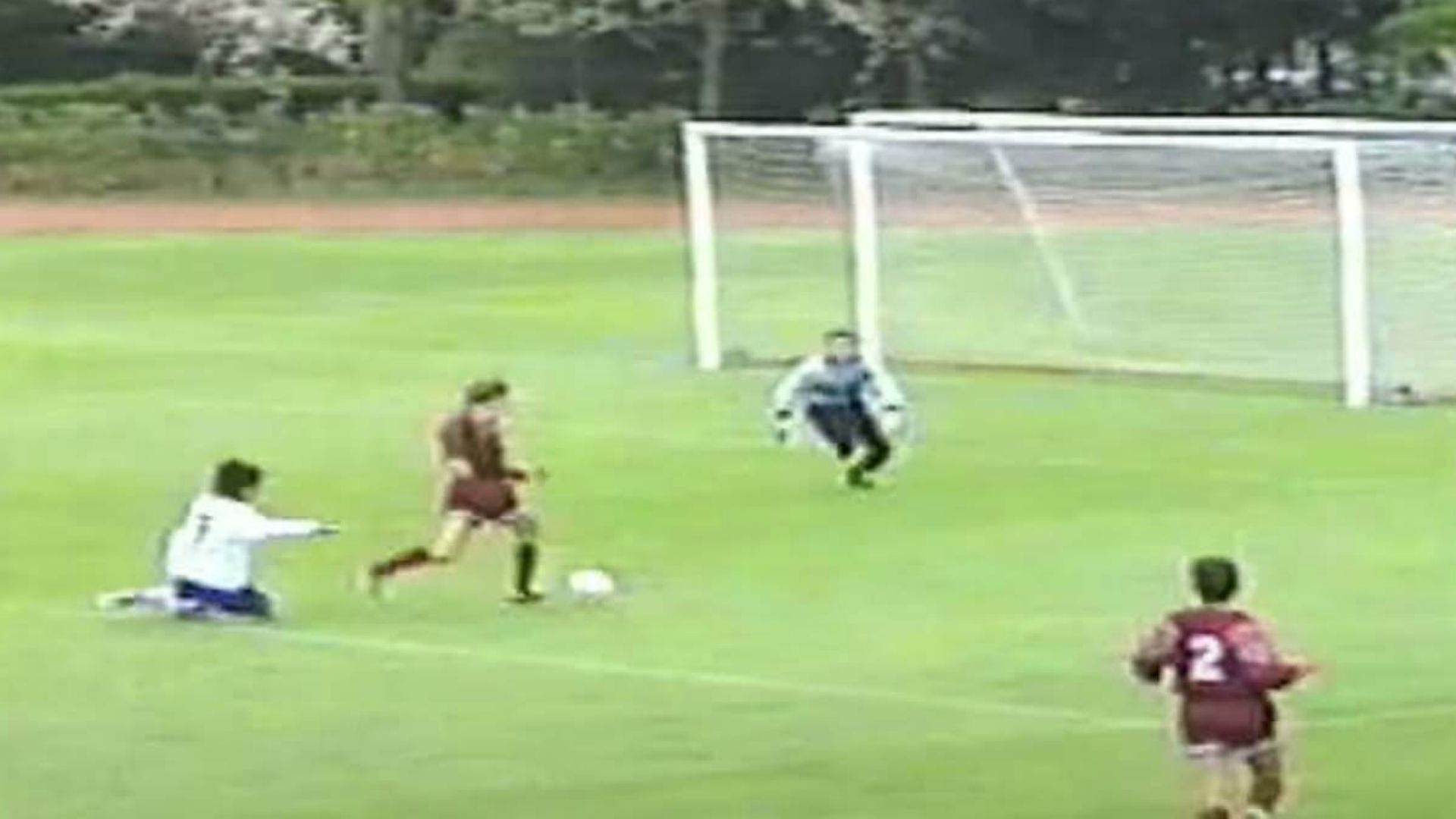 Matteo Rossi Paolo Maldini Pontedera Italy Friendly 04061994