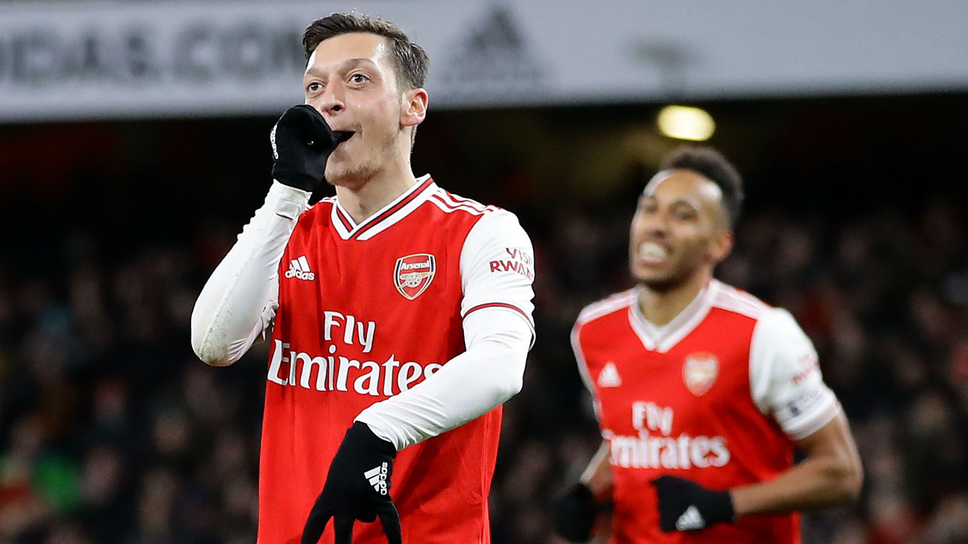 Ozil Aubameyang Arsenal 2020
