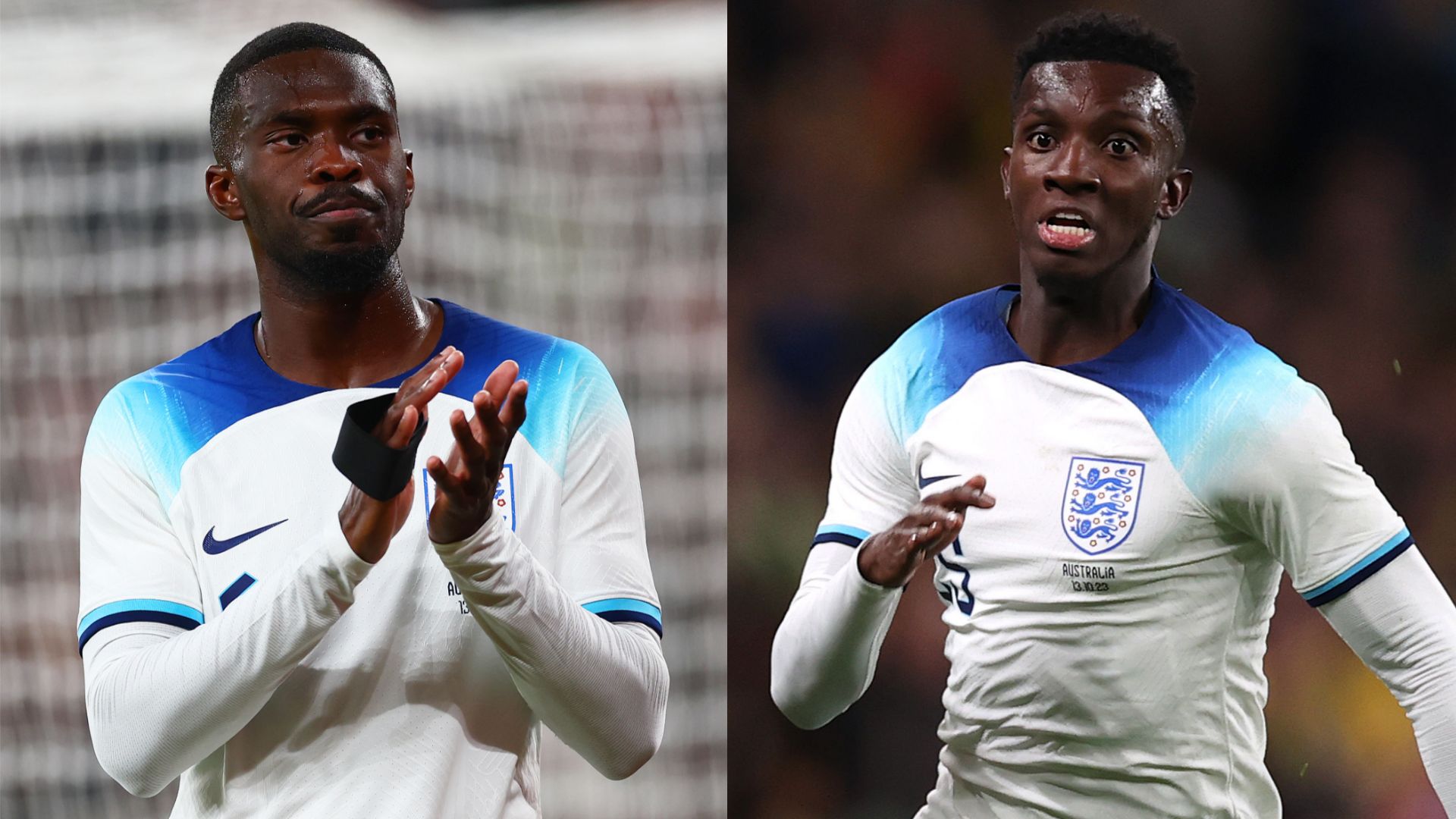 Fikayo Tomori Eddie Nketiah England split
