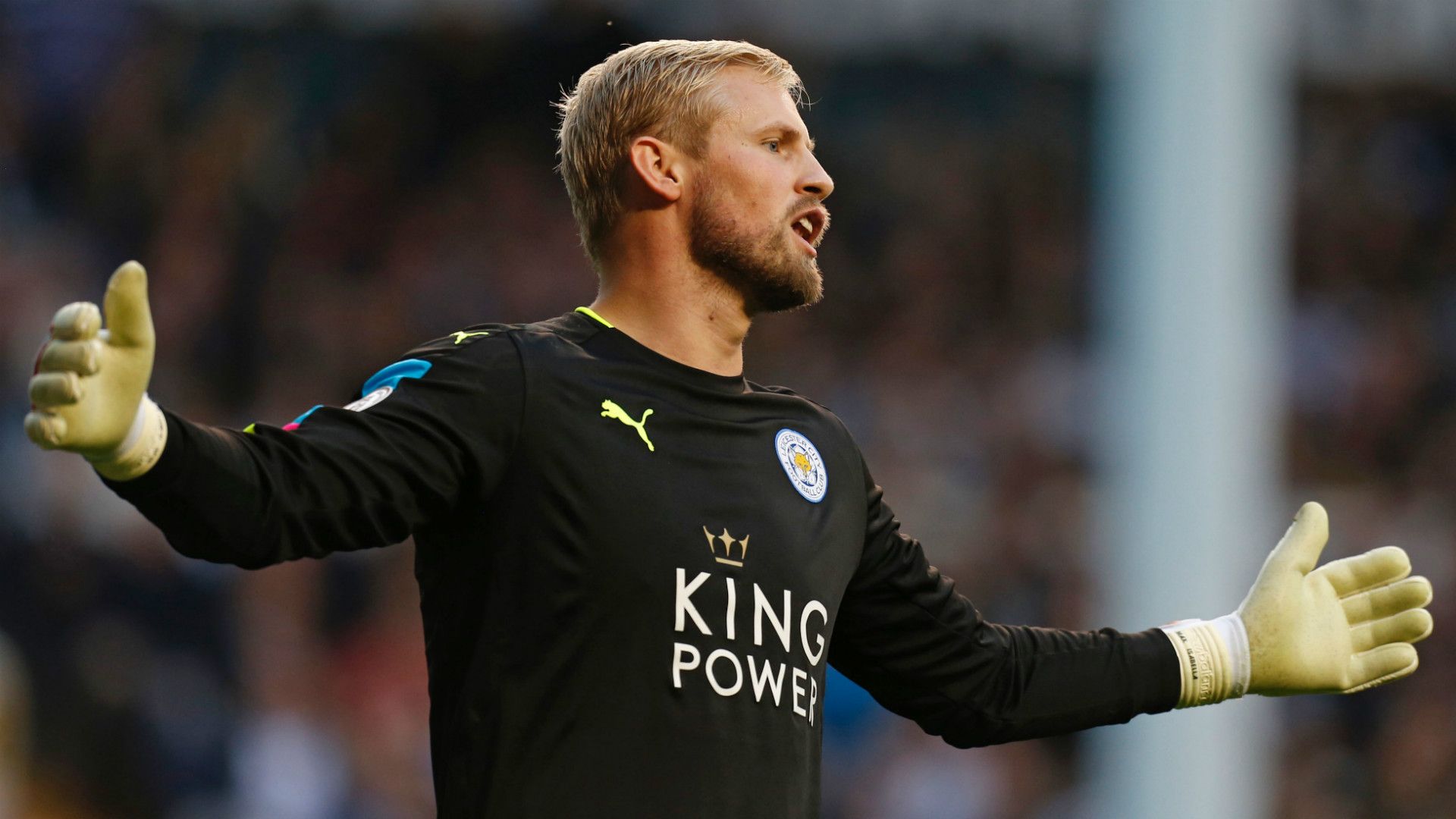 Kasper Schmeichel Leicester City Premier League 2016