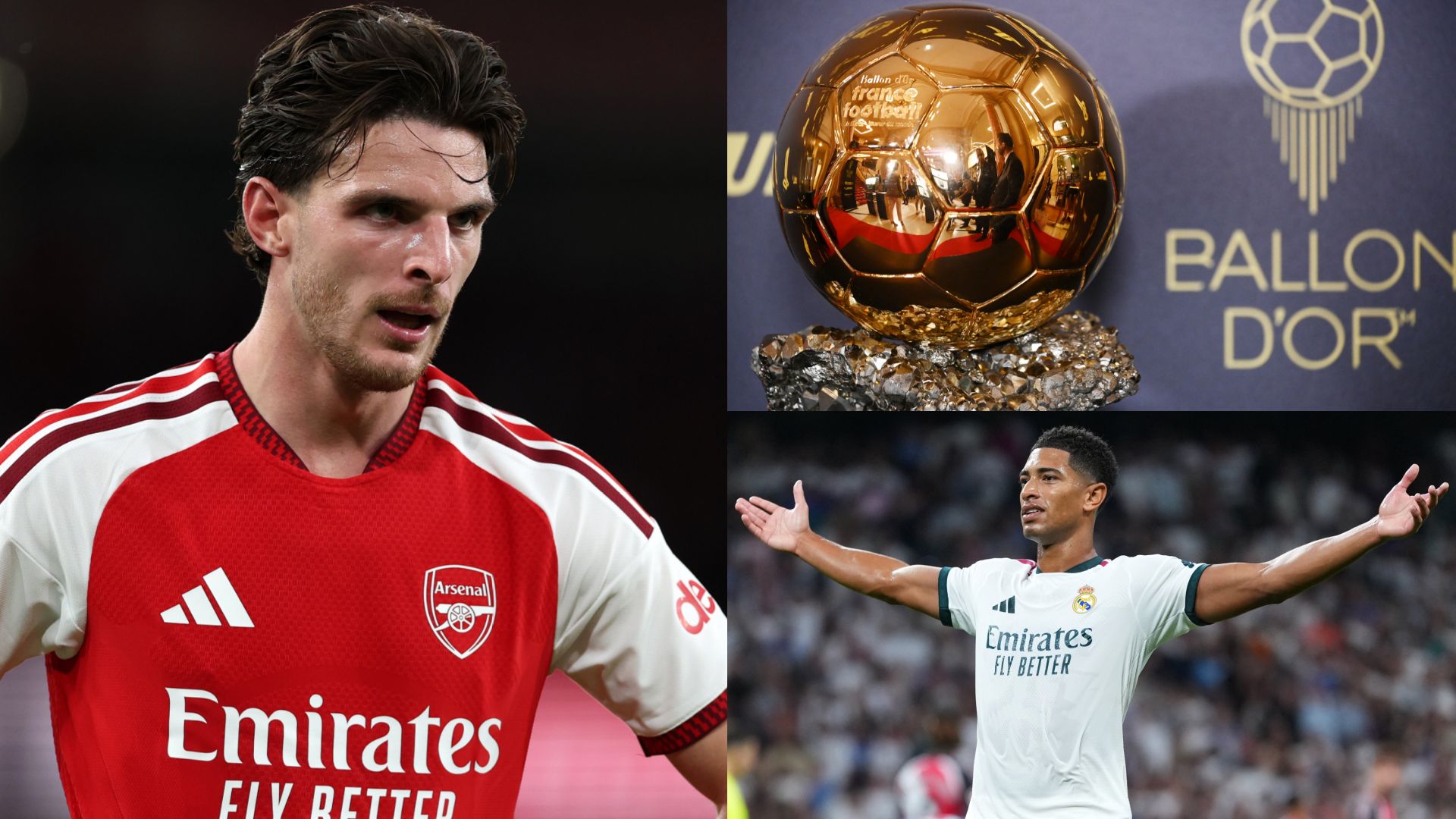 Declan Rice Jude Bellingham Ballon d'Or 2026