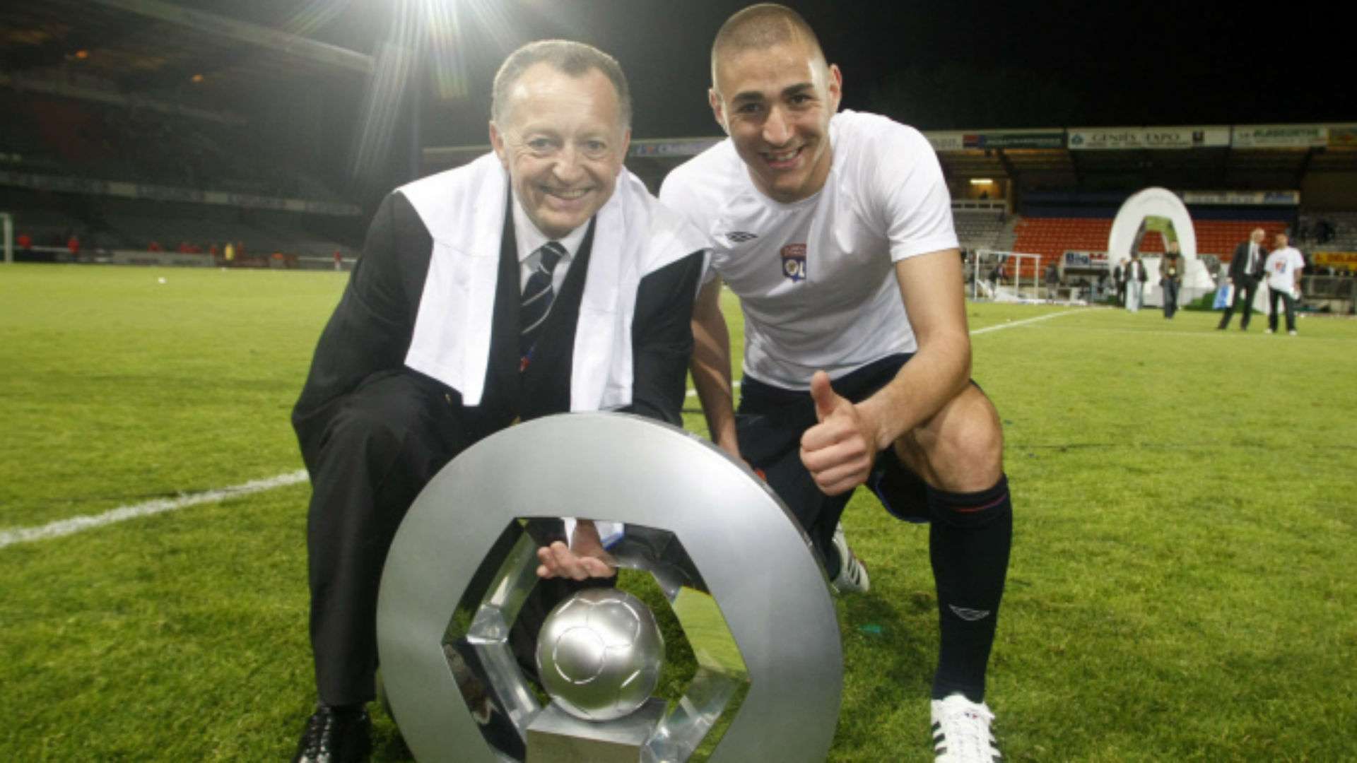 Jean-Michel Aulas Karim Benzema