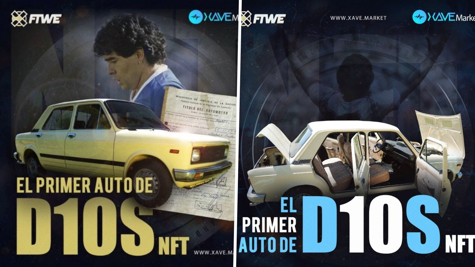 Première voiture Maradona Fiat