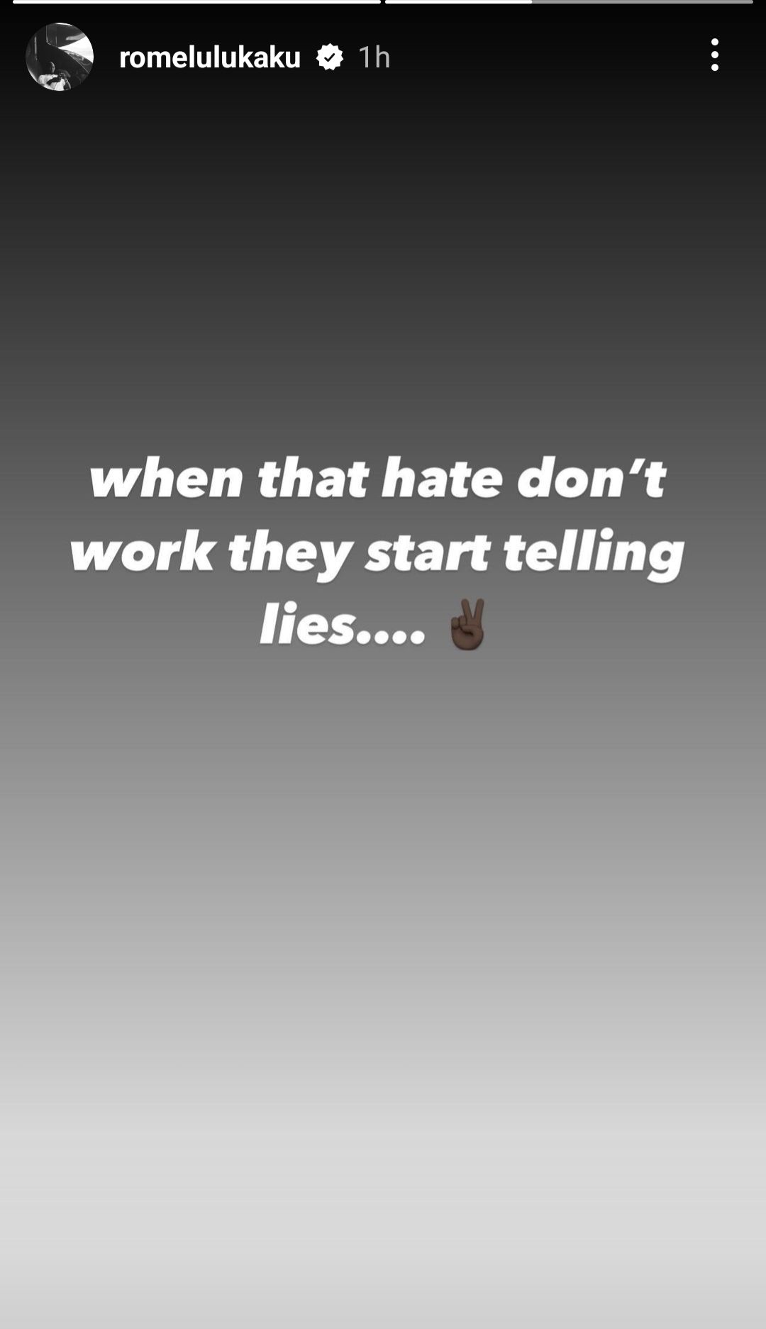 Romelu Lukaku Instagram