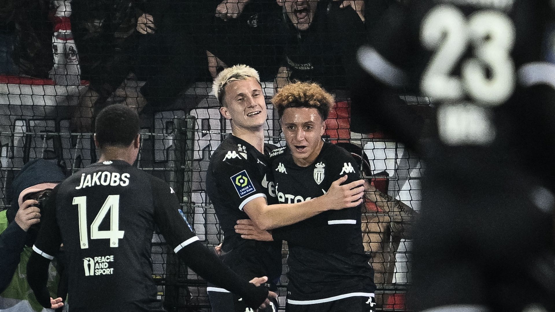 Eliesse Ben Seghir Monaco Auxerre Ligue 1