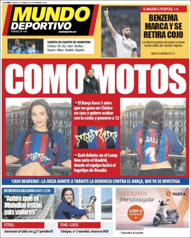 Portadas 16 marzo 2023