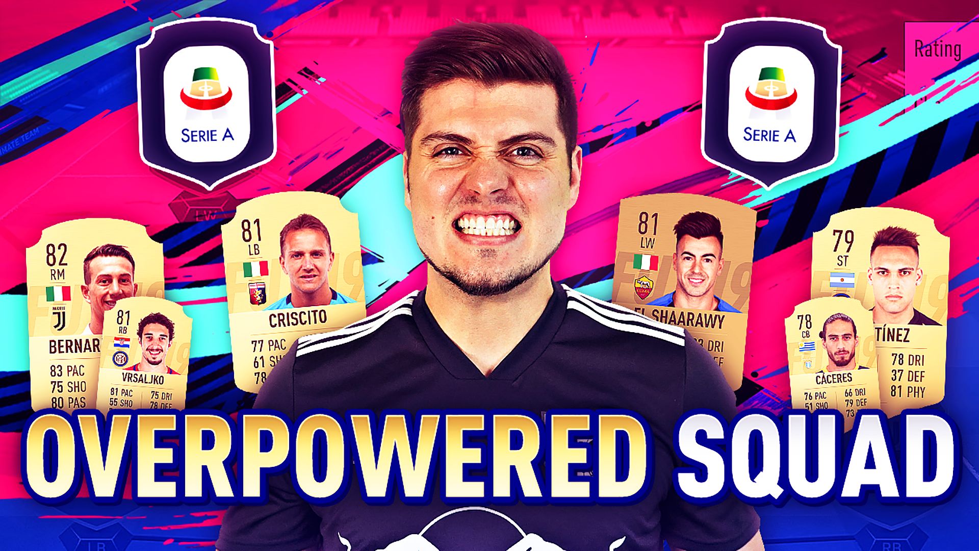 FIFA 19 Squad Builder Serie A