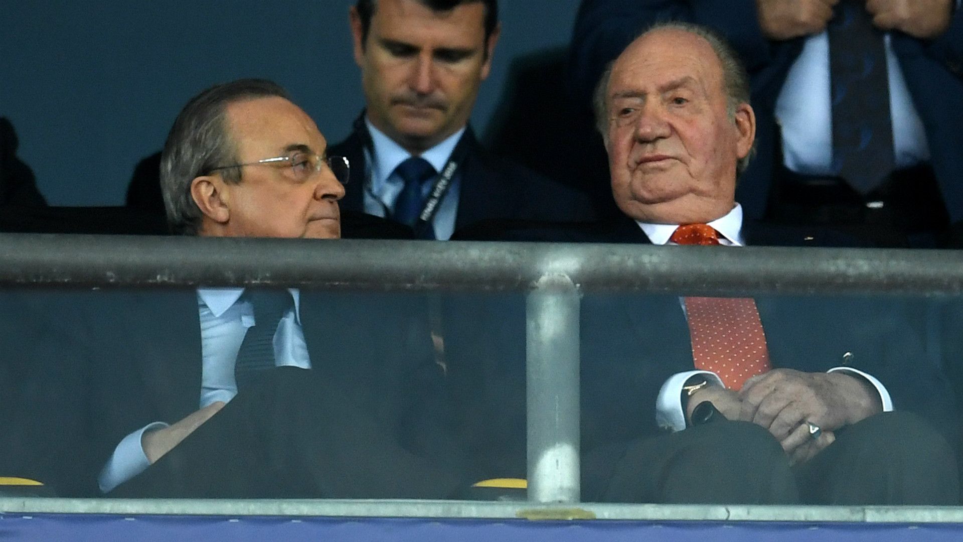 Florentino Perez Juan Carlos I Real Madrid Liverpool UEFA Champions League Final
