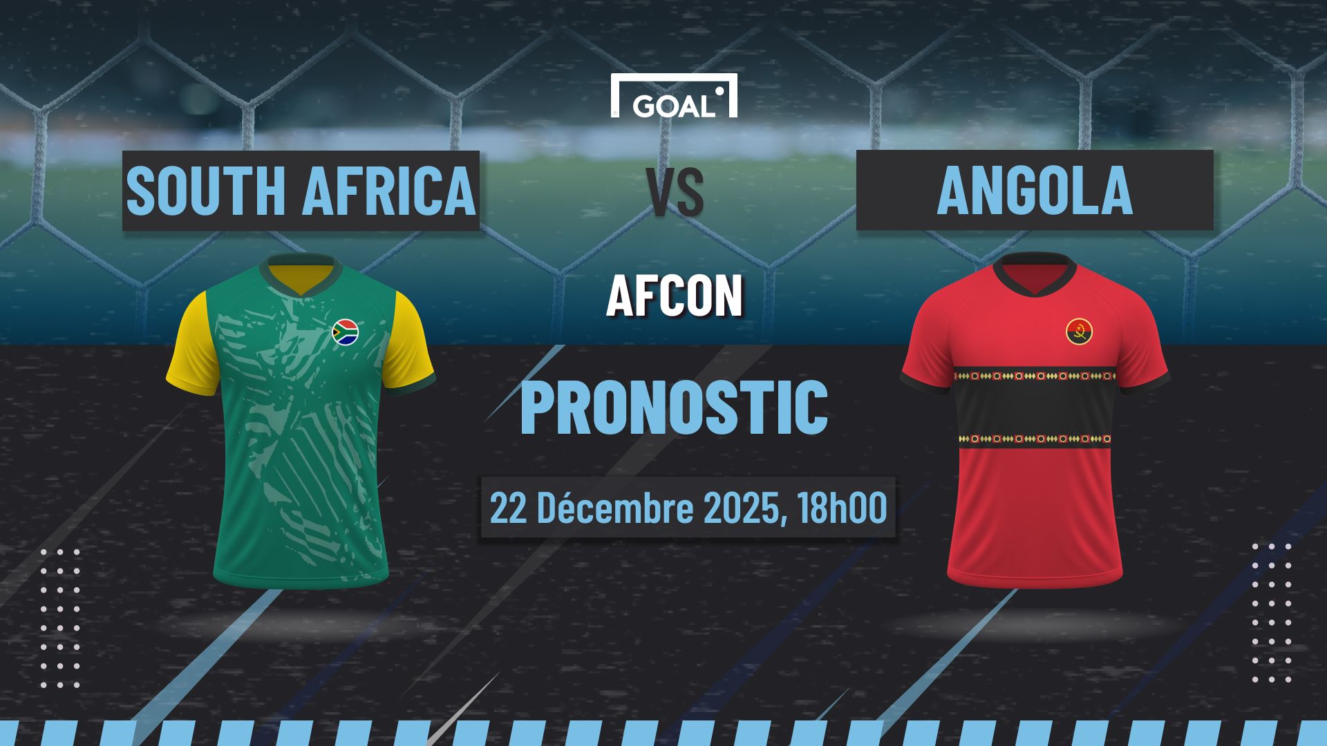 Pronostic Afrique du Sud vs Angola