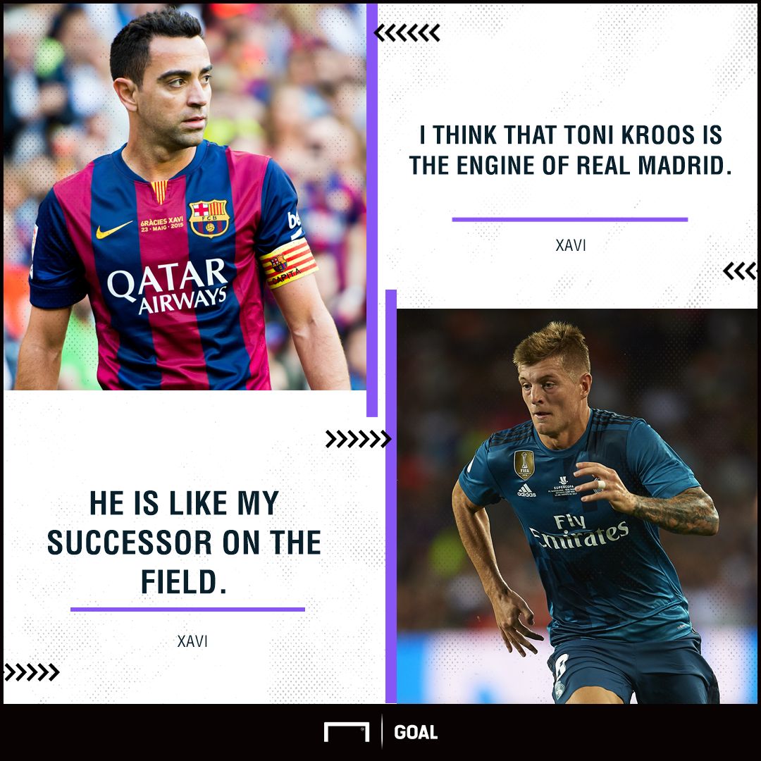 Toni Kroos Xavi heir