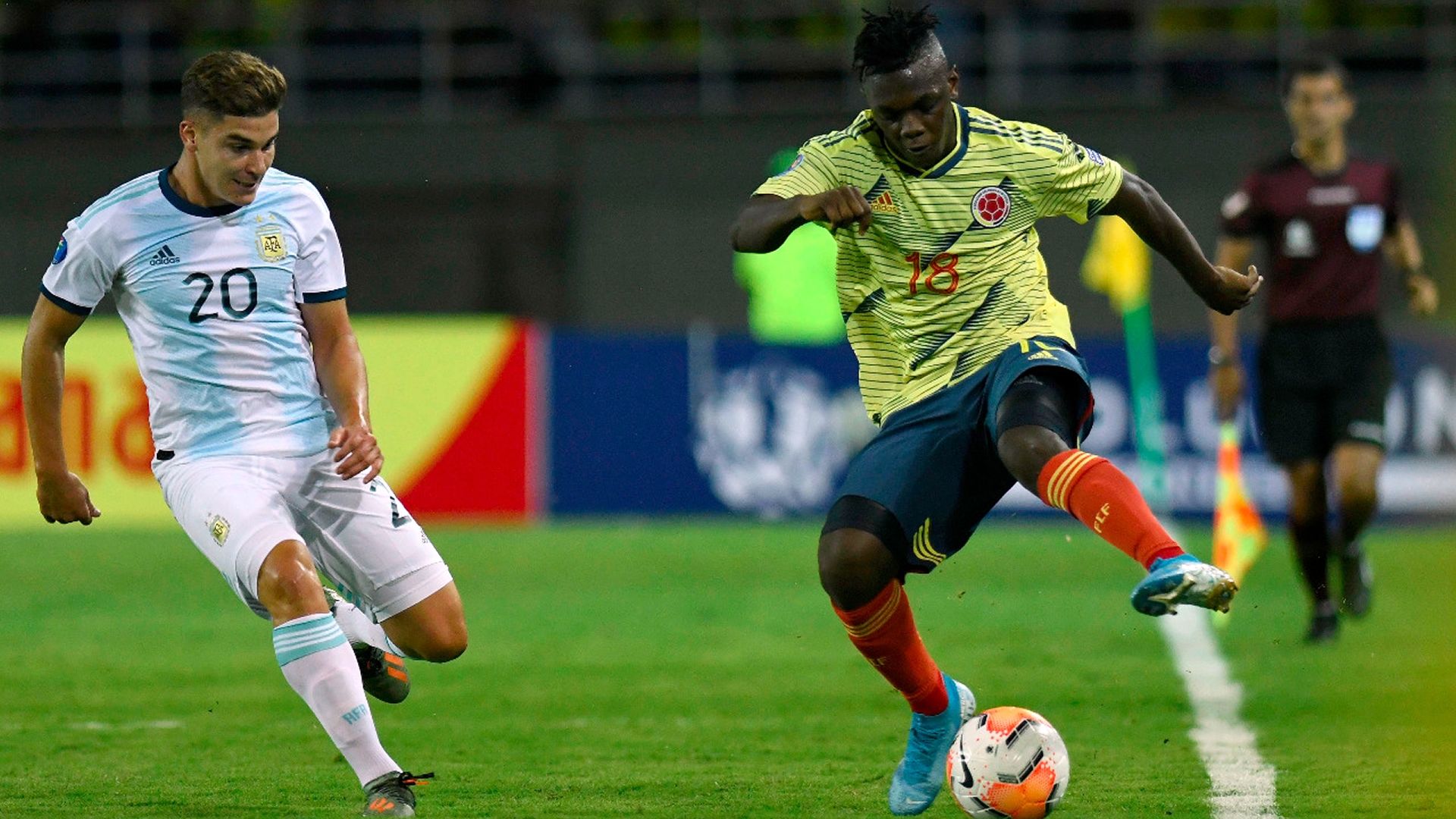 Colombia Argentina Preolímpico 2020