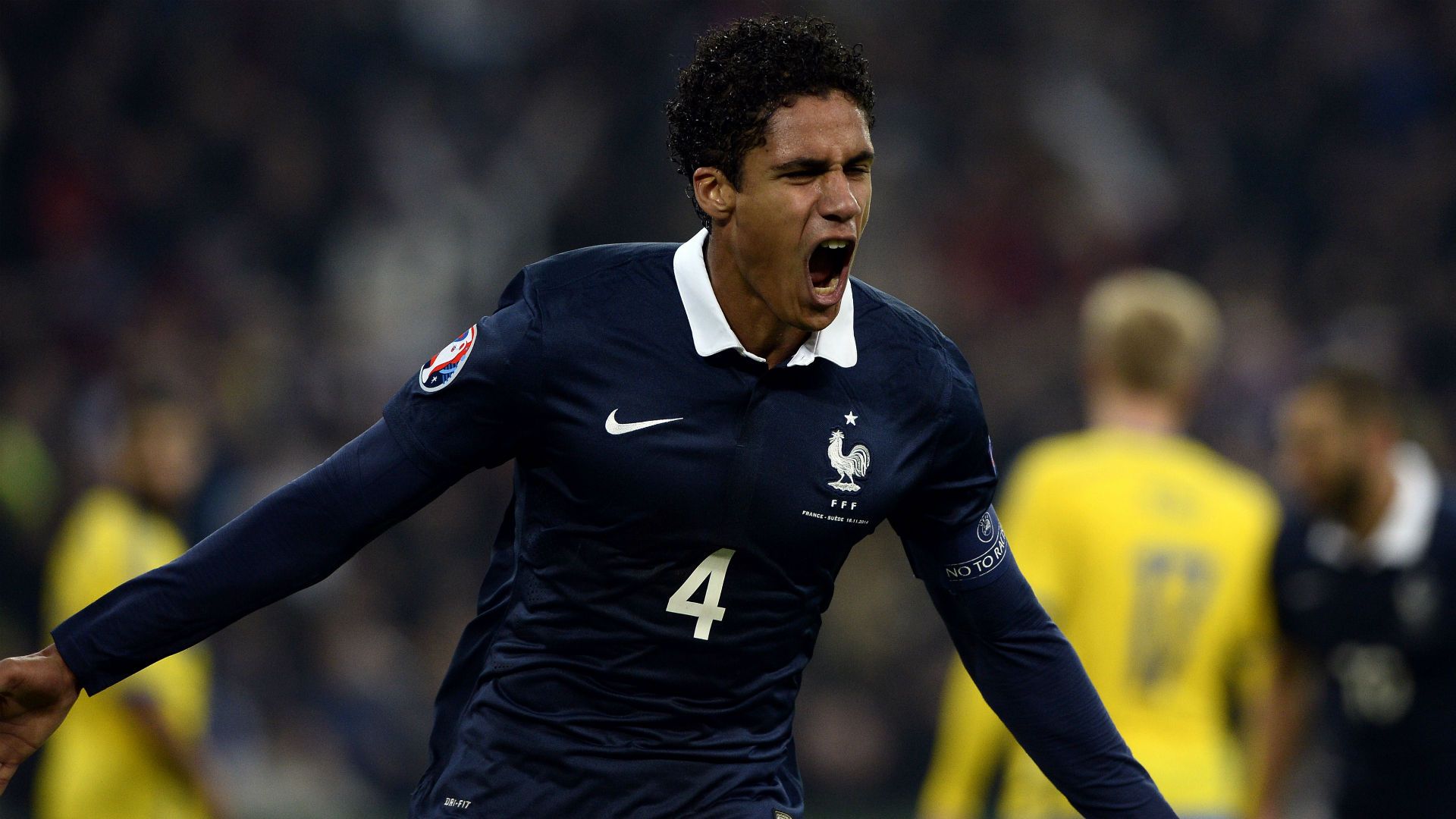 Raphael Varane France Sweden 11182014