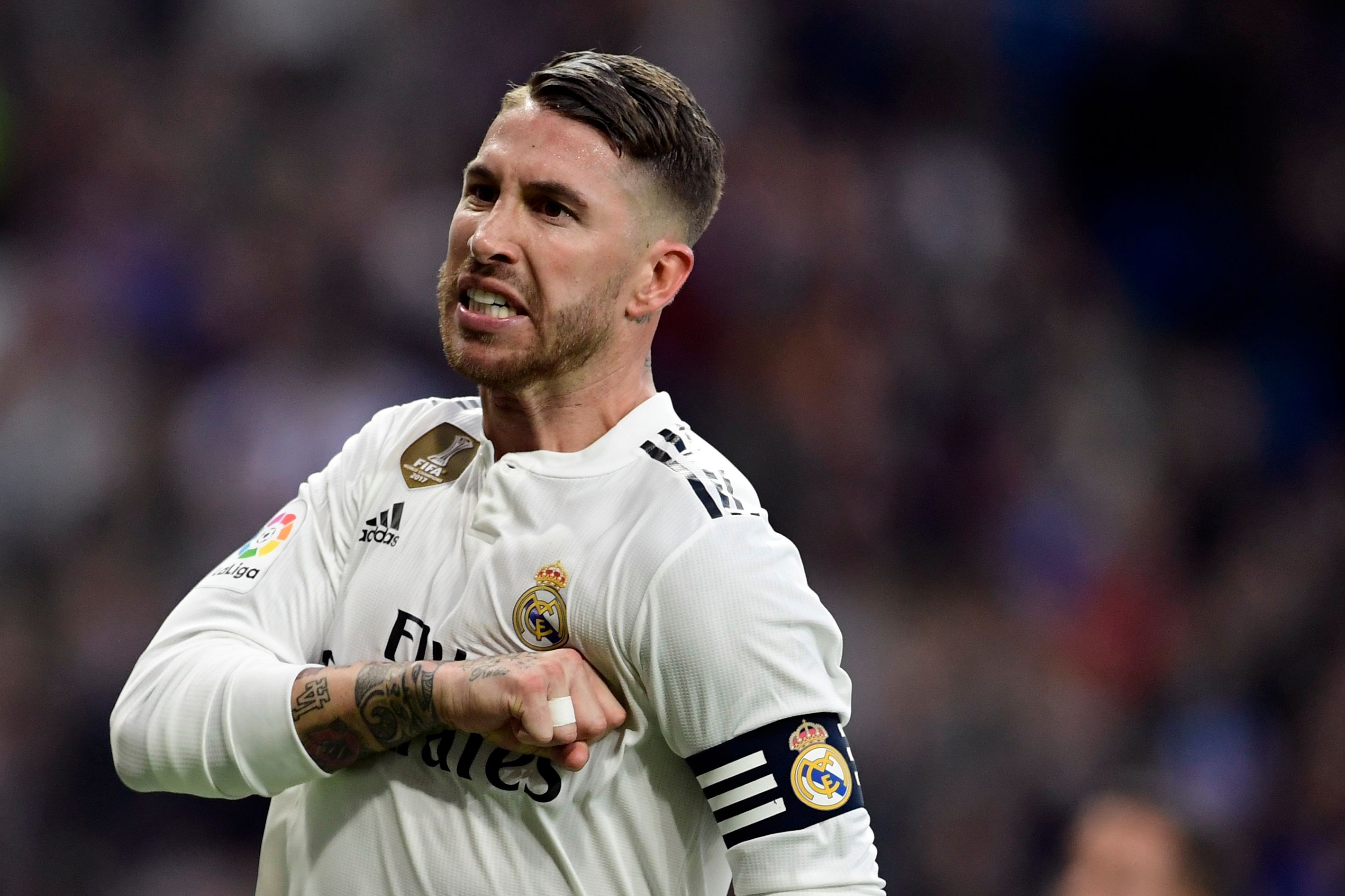 RAMOS REAL MADRID VALLADOLID LALIGA