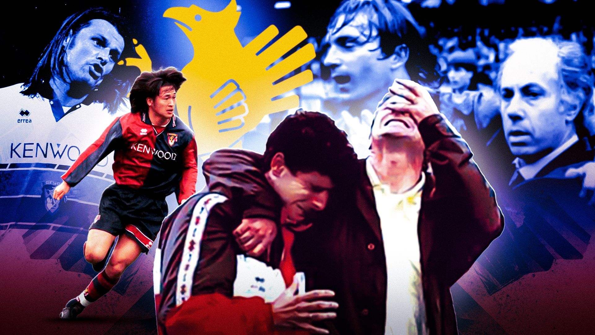 Genoa retrocesso in B 94/95 GFX