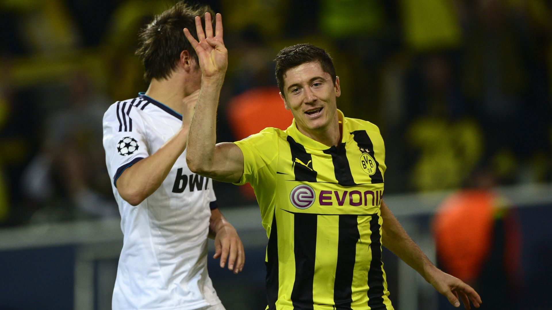Lewandowski Borussia Dortmund Real Madrid 2013 Champions