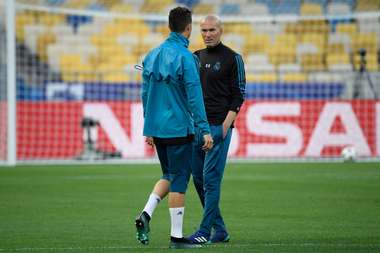 Cristiano Ronaldo Zinedine Zidane UEFA Champions League final