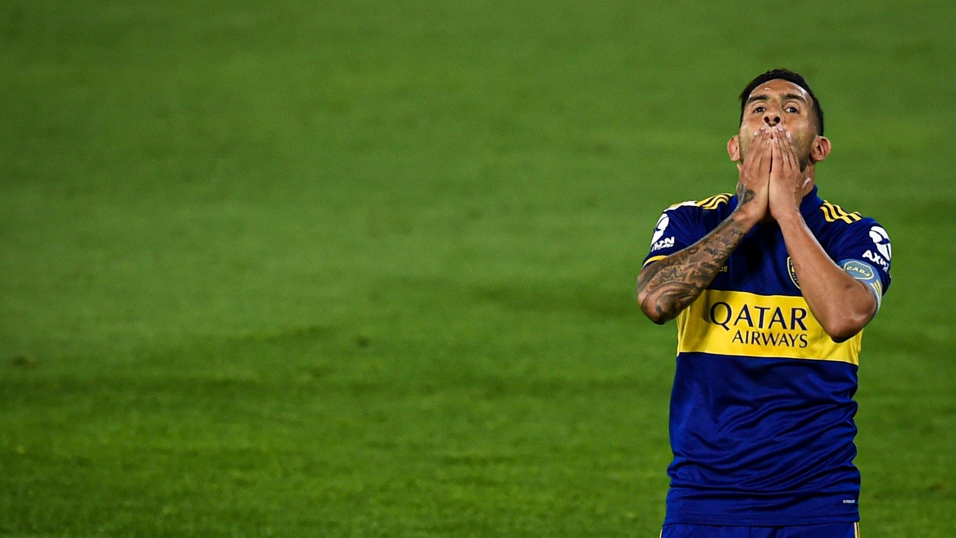 Carlos Tevez Boca Talleres Copa Liga Profesional 15112020