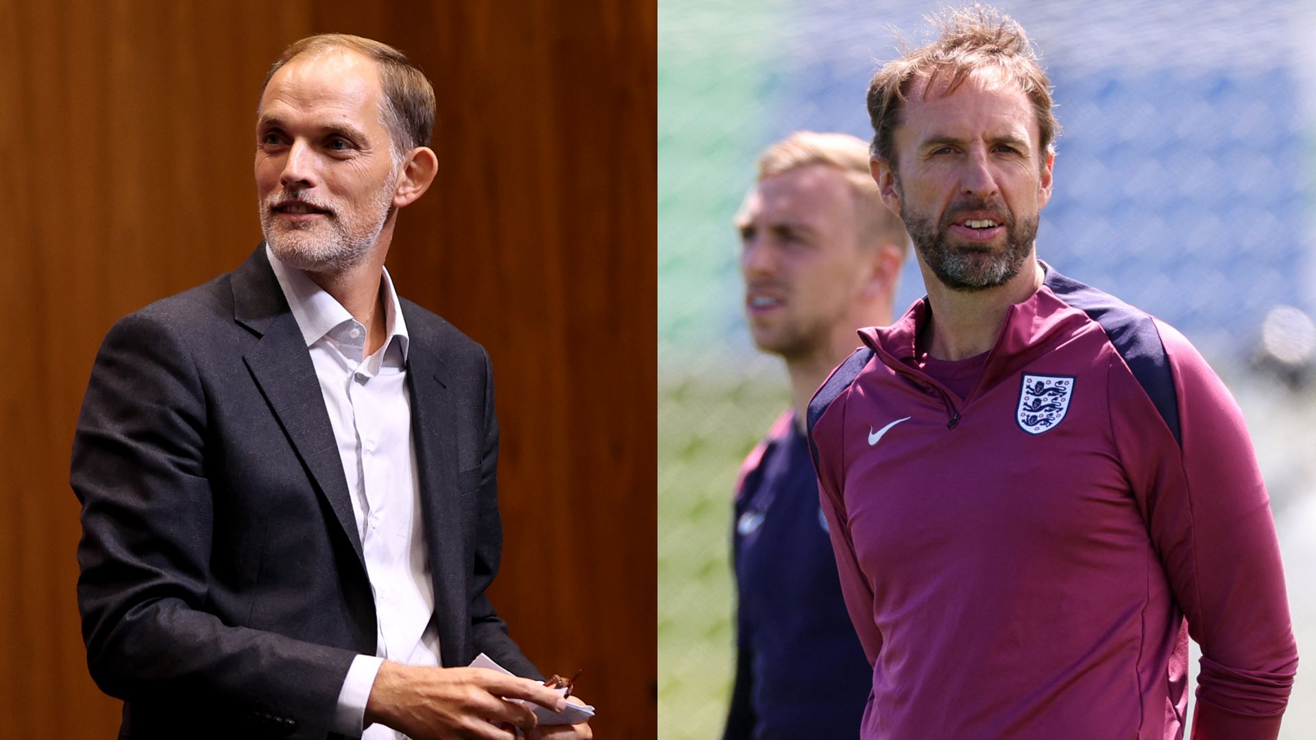 Thomas Tuchel Gareth Southgate split 2025