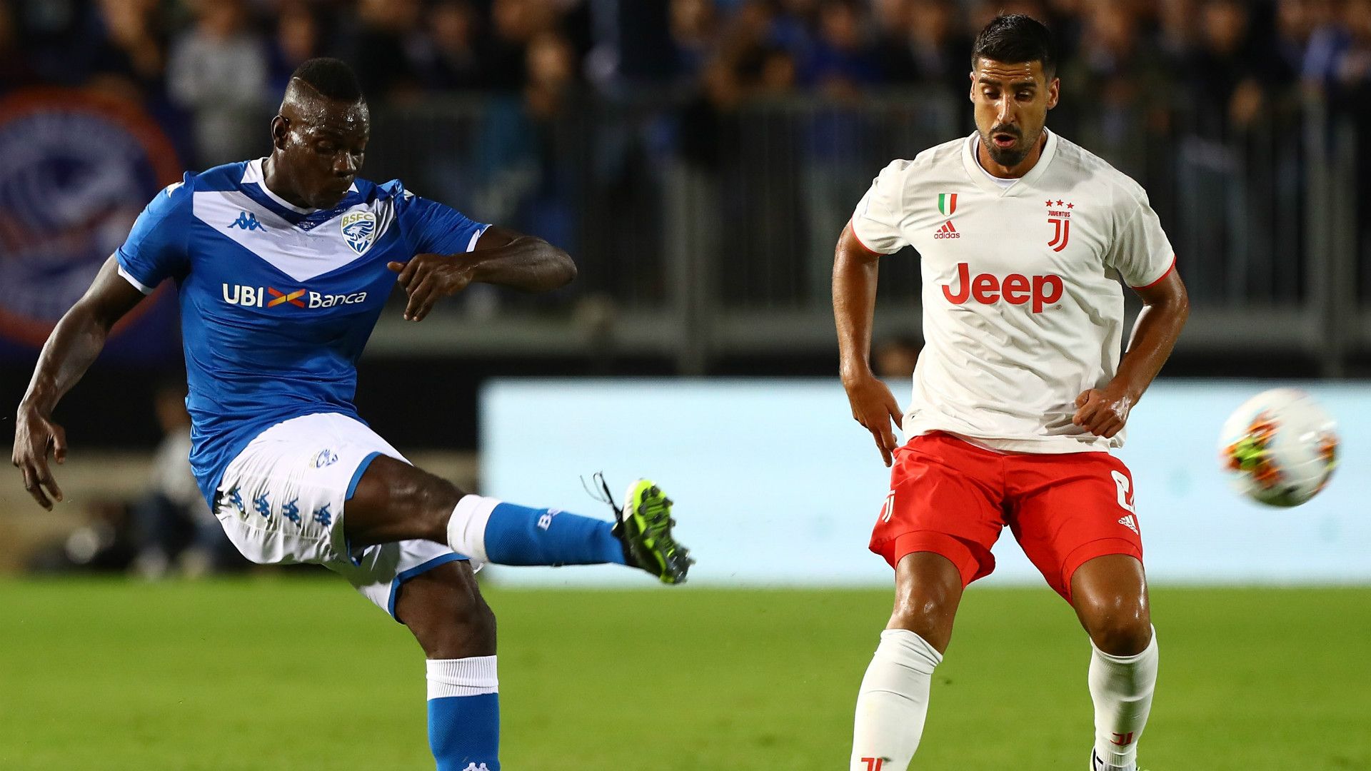 MARIO BALOTELLI BRESCIA SAMI KHEDIRA JUVENTUS SERIE A 24092019