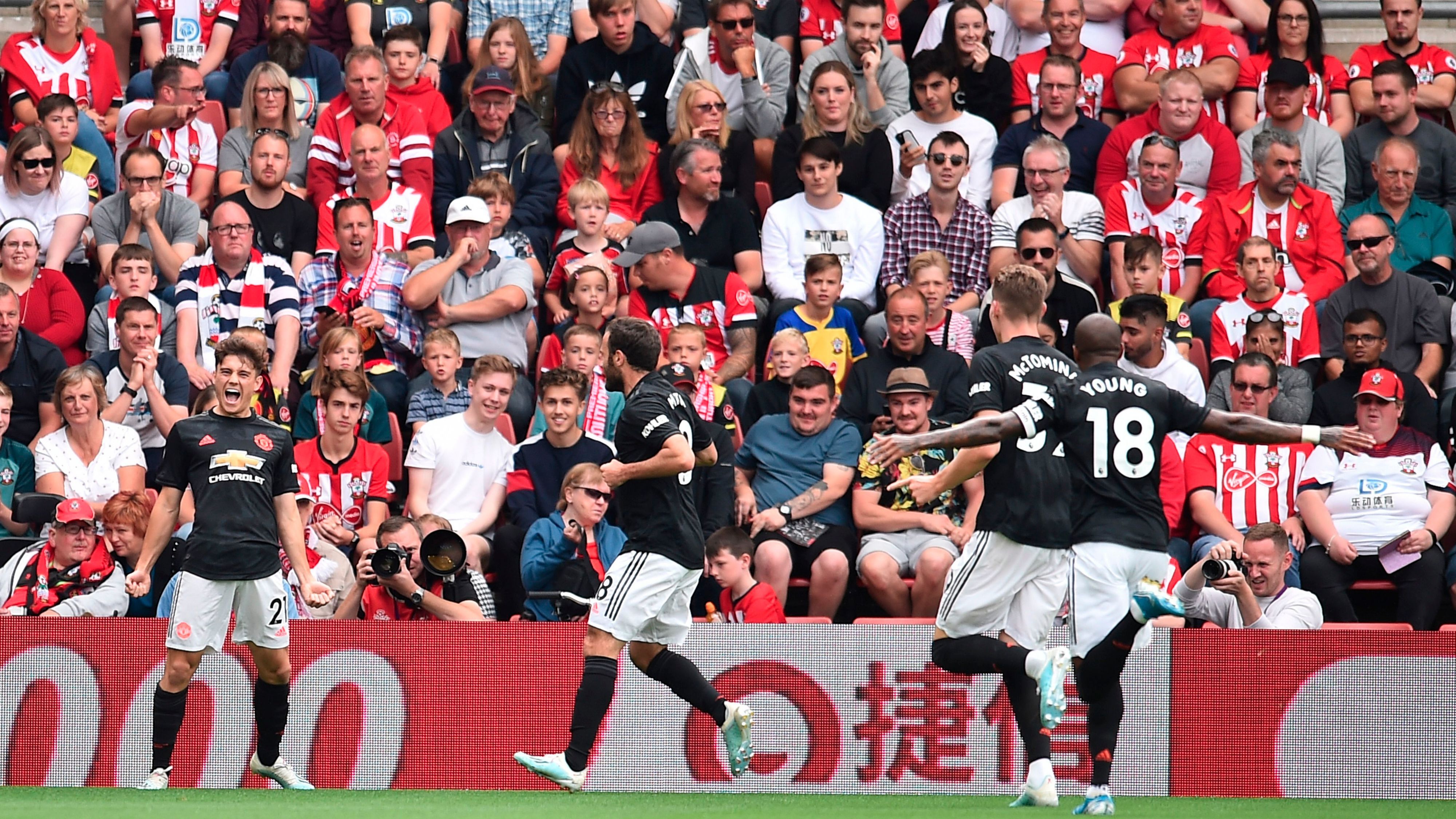 Southampton Manchester United Premier League