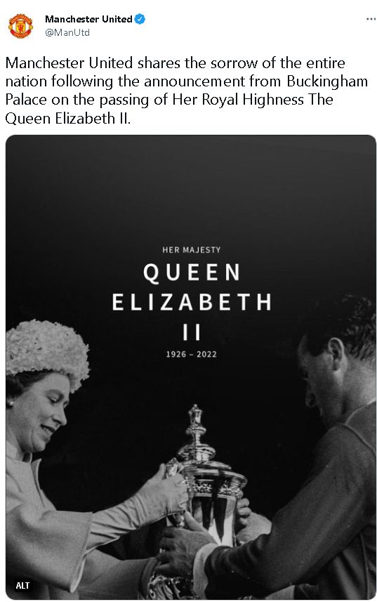 Man Utd queen screenshot