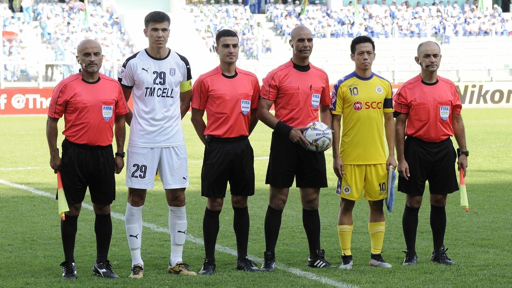 Nguyen Van Quyet Altyn Asyr vs Hanoi FC AFC Cup 2019