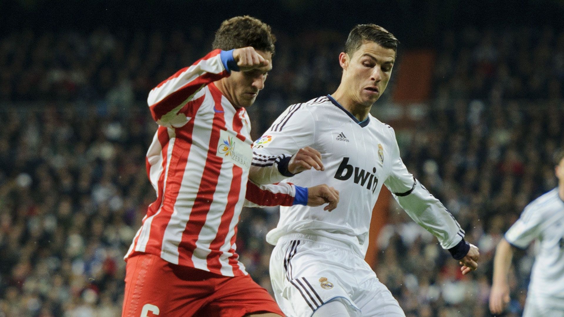 Koke Cristiano Ronaldo Atletico Real Madrid 19112016