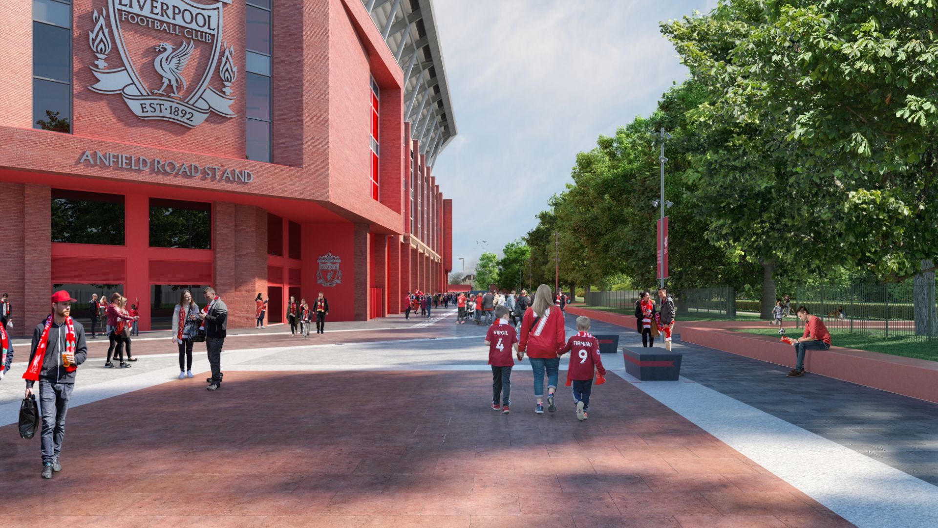 Liverpool Anfield Road