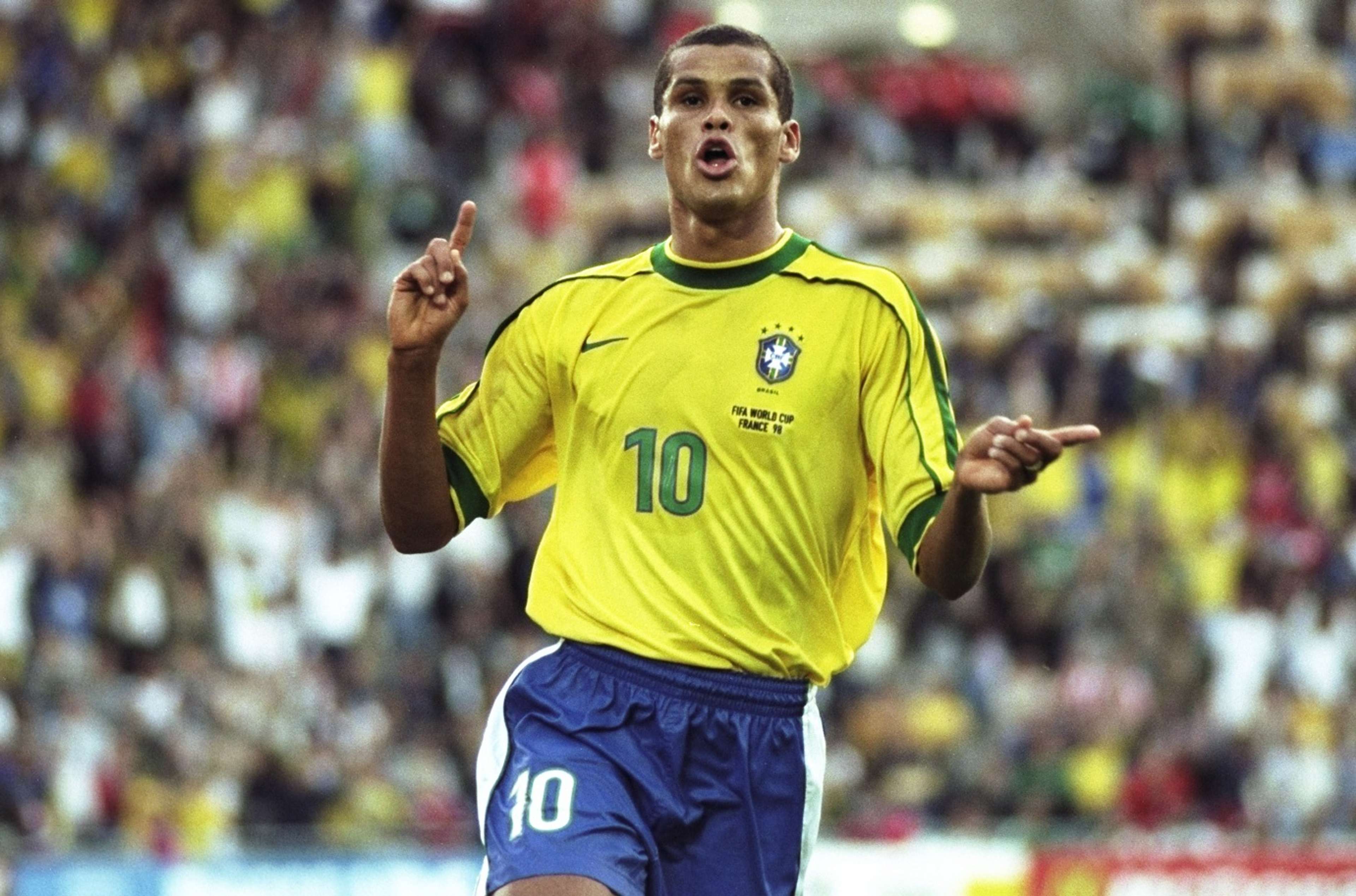 Rivaldo Brazil Denmark 1998 FIFA World Cup