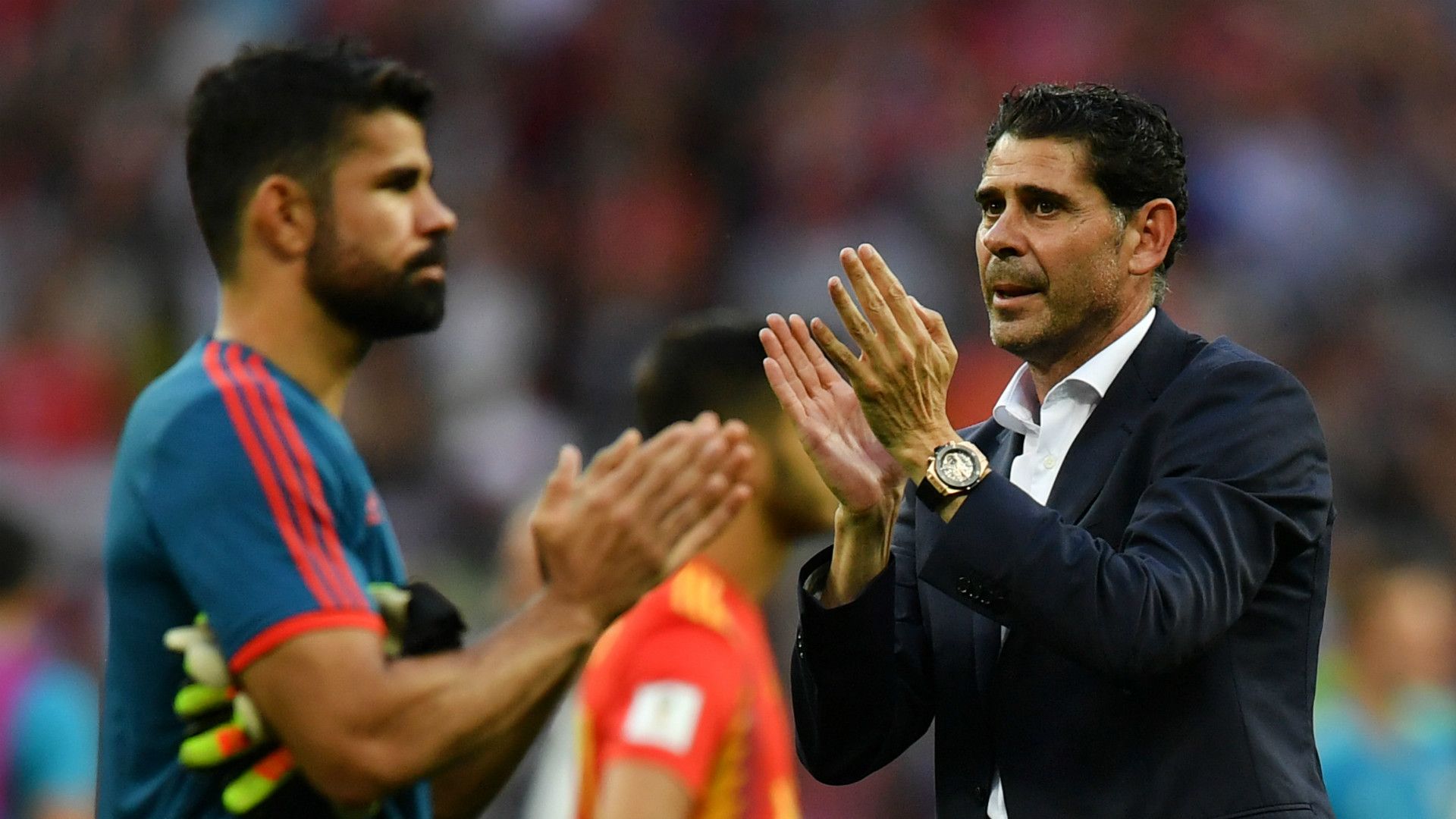 Fernando Hierro Spain 2018