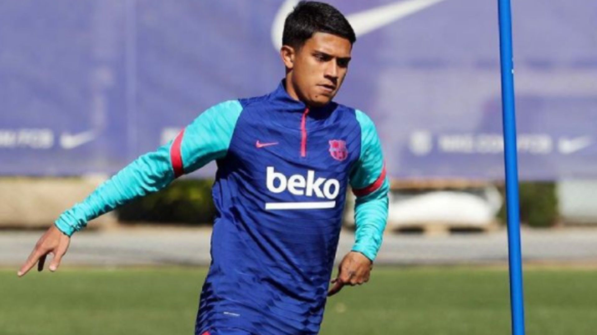 Gustavo Maia Barcelona B treino