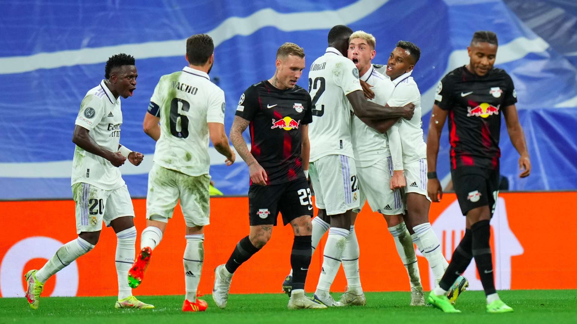 Fede Valverde Real Madrid vs. Leipzig