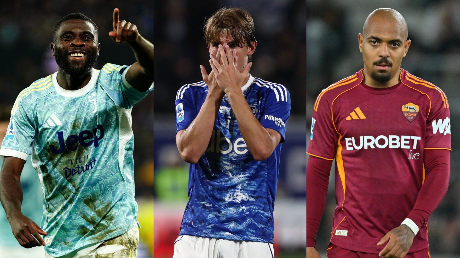 Boga Nico Paz Malen Juventus Como Roma