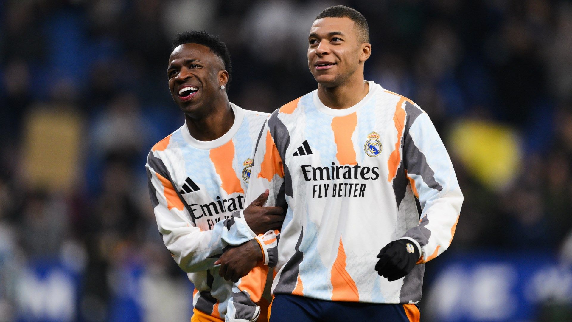 Kylian Mbappe Vinicius Junior Real Madrid 2025