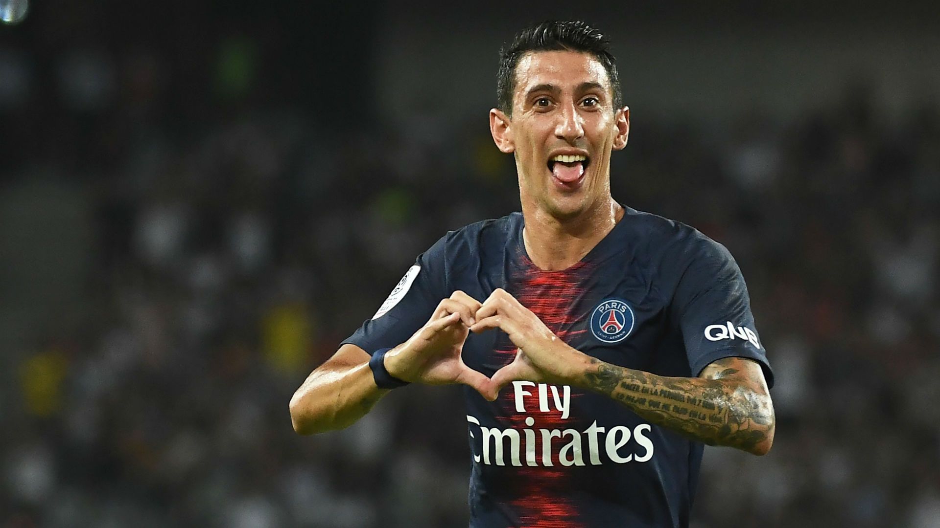 Angel Di Maria PSG Monaco 04082018